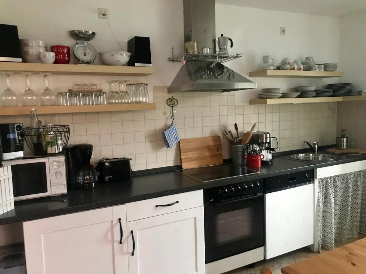 Ferienwohnung Alter Bauernhof Dresda Esterno foto