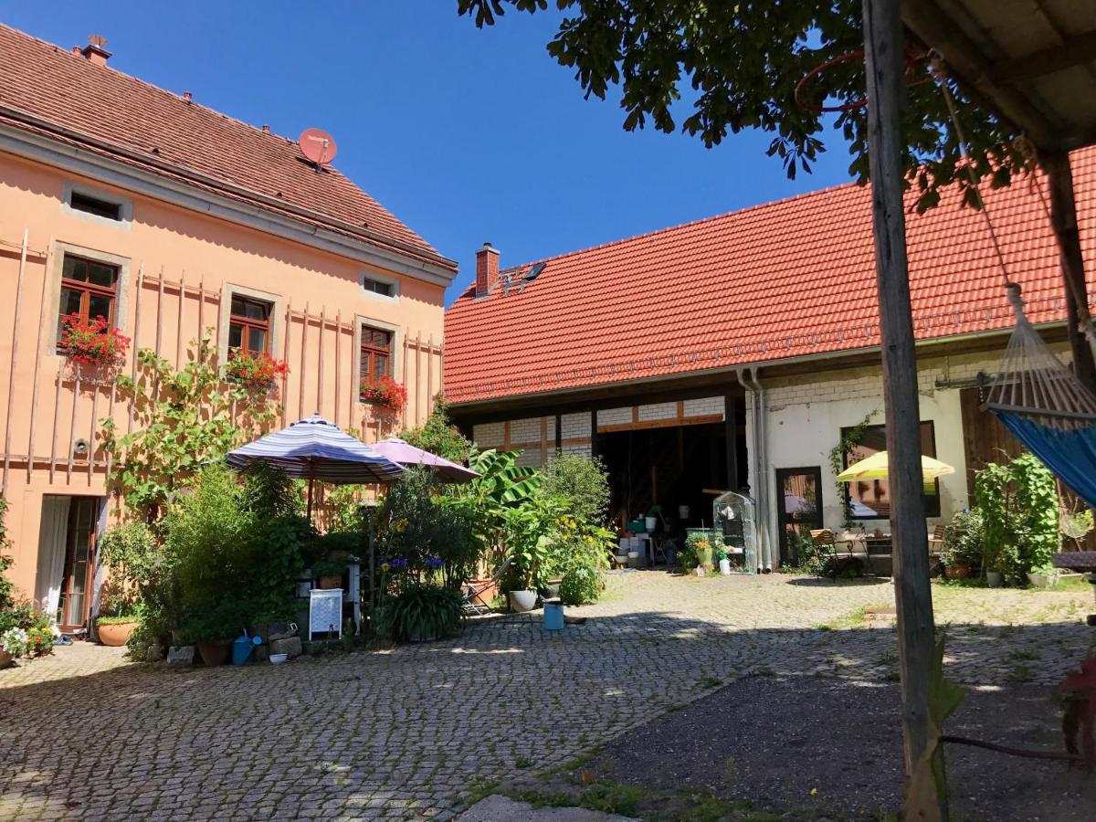 Ferienwohnung Alter Bauernhof Dresda Esterno foto